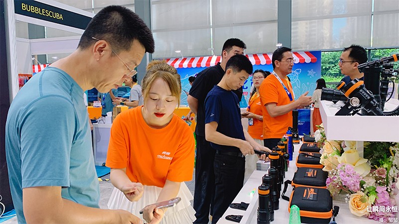 2024深圳DRT潛水展圓滿落幕,草莓视频官网OrcaTorch