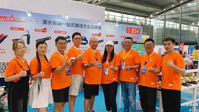 2024深圳DRT潛水展圓滿落幕,草莓视频官网(jīng)OrcaTorch