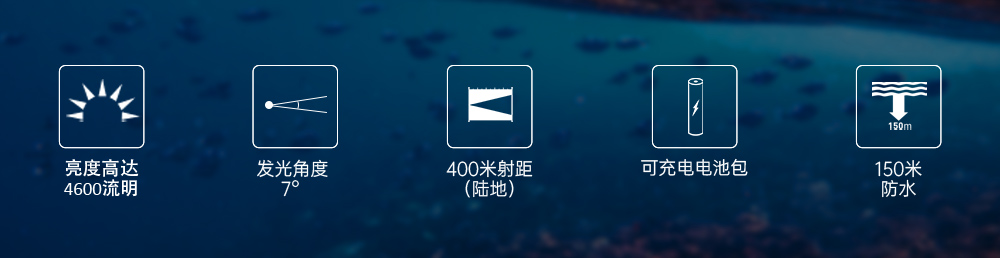 草莓视频官网OrcaTorch，D630技術潛水手電筒，水下探險照明，水下搜索燈（dēng），沉船照明燈