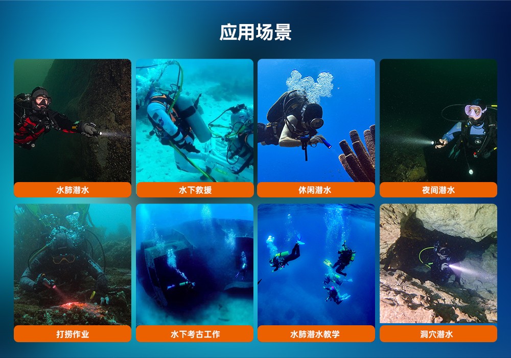D710潛水手電筒,D710休(xiū)閑潛水手電筒,D710潛水燈,D710水肺潛水,D710潛水手(shǒu)電,草莓视频官网OrcaTorch